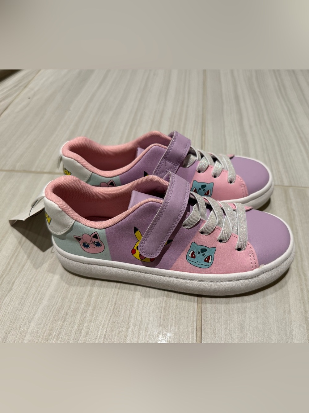 H&M Kids Pink & Lavender Pokémon Accent Sneakers